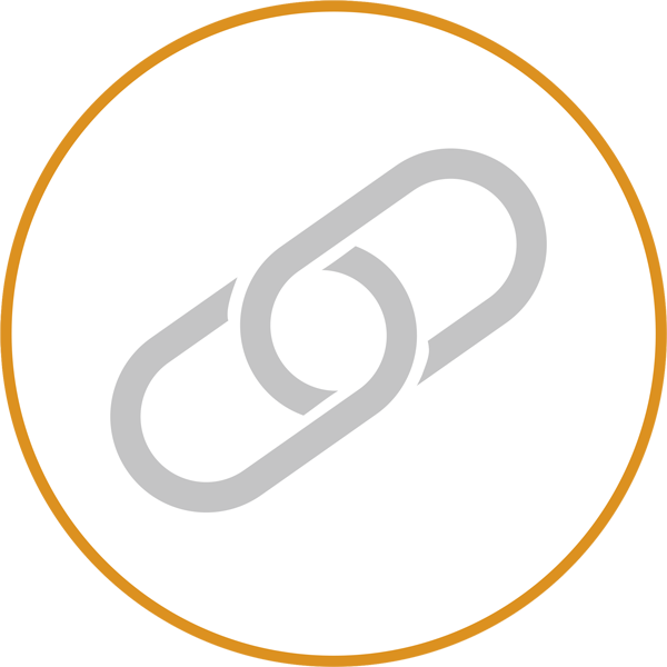 Icon Symbol Verlinkung